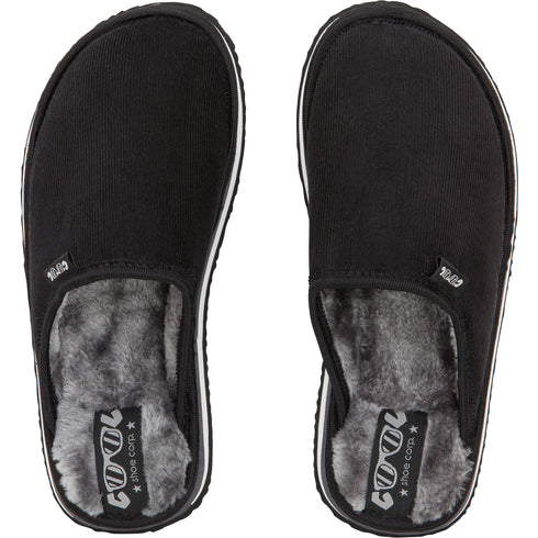 Hausschuh Herren Schwarz