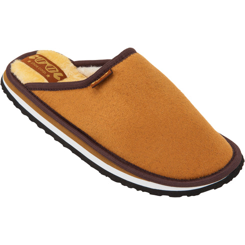 Hausschuh Herren Braun