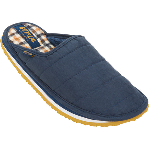 Hausschuh Herren Blau