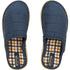 Hausschuh Herren Blau