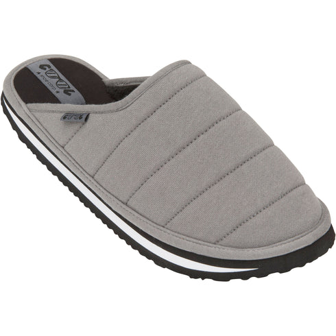 Hausschuh Herren Grau