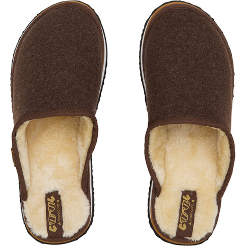 Hausschuh Herren Nuts Dunkelbraun